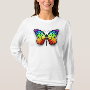 Rainbow butterfly Monarch T-Shirt
