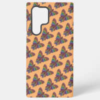 Rainbow Butterfly (orange) - Samsung Case