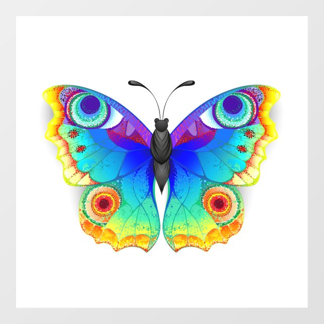 Rainbow Butterfly Peacock Eye (Sheet)