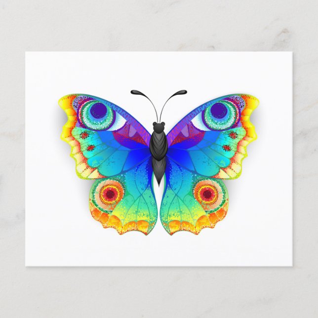 Rainbow Butterfly Peacock Eye (Front)