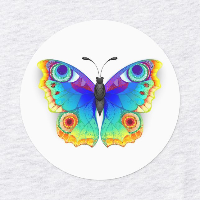 Rainbow Butterfly Peacock Eye (Design 1)
