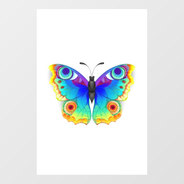 Rainbow Butterfly Peacock Eye (Sheet)