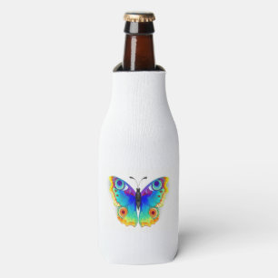 Rainbow Butterfly Peacock Eye Bottle Cooler