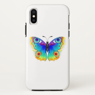 Rainbow Butterfly Peacock Eye Case-Mate iPhone Case