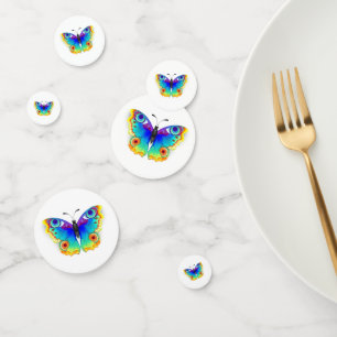 Rainbow Butterfly Peacock Eye Confetti