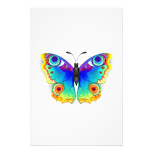 Rainbow Butterfly Peacock Eye Photo Print