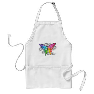 Rainbow Butterfly Standard Apron