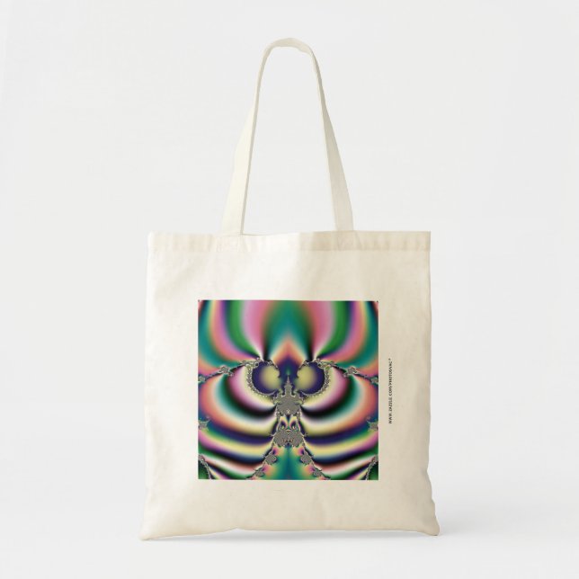 Rainbow Butterfly Tote Bag (Front)