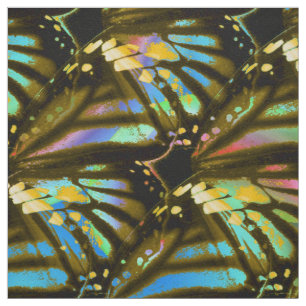 Rainbow Butterfly Wings Fabric