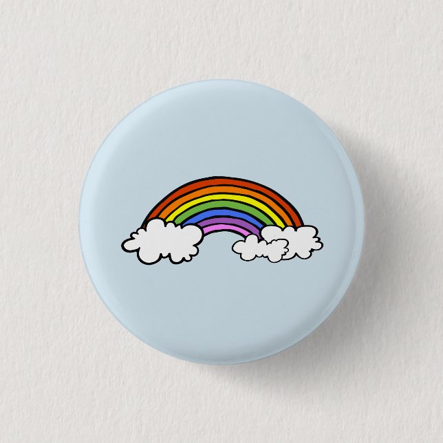Rainbow Button (Front)