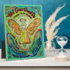 Rainbow Cancer Cannot Do Angel Art Painting Plaque