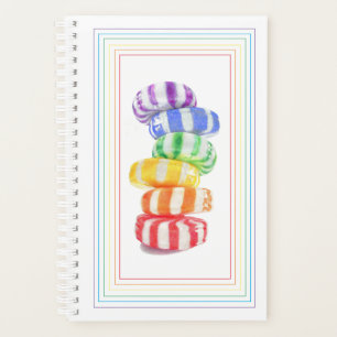 RAINBOW CANDY 5.5x8.5 Planner Calendar