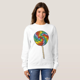 Rainbow Candy LGBT Pride Lollipop Sweatshirt