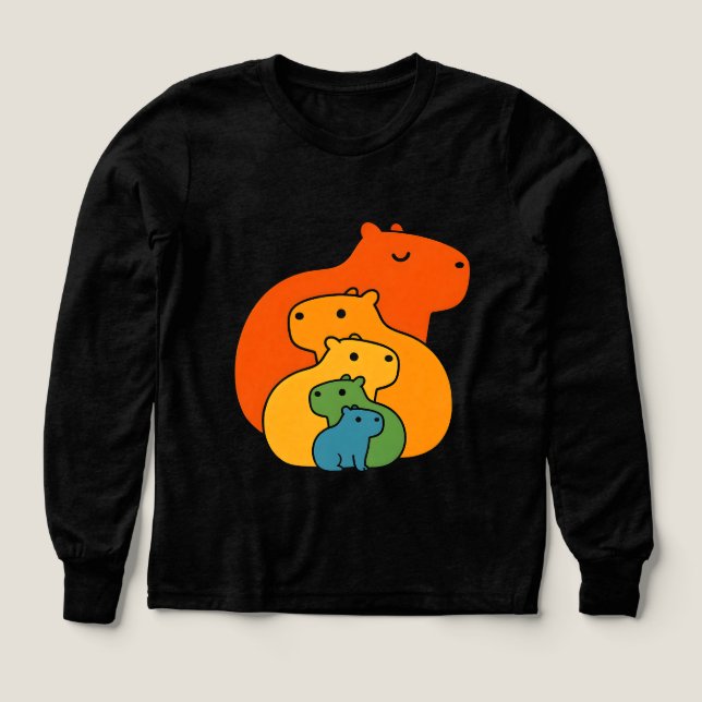 Rainbow capybaras  (Design Front)