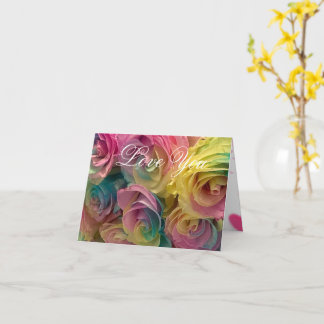 Rainbow card