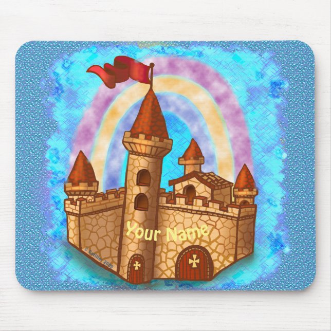 Rainbow Castle  Mouse Pad (Front)