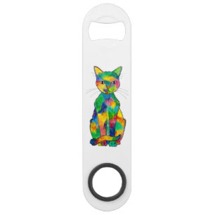 Rainbow Cat Bottle Opener