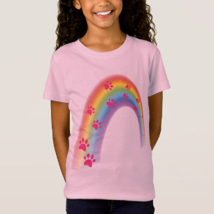 Rainbow cat trace T-Shirt