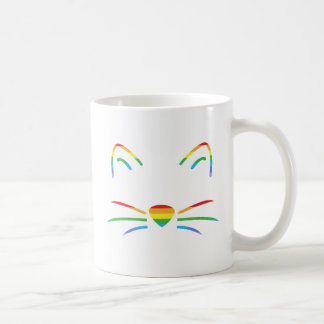 Rainbow Cat Whiskers Classic Mug