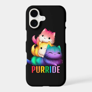 Rainbow Cats Purride Black