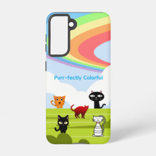 Rainbow & Cats Samsung Galaxy Case