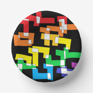 Rainbow Celebrations  Paper Plate