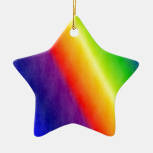 Rainbow Ceramic Tree Decoration