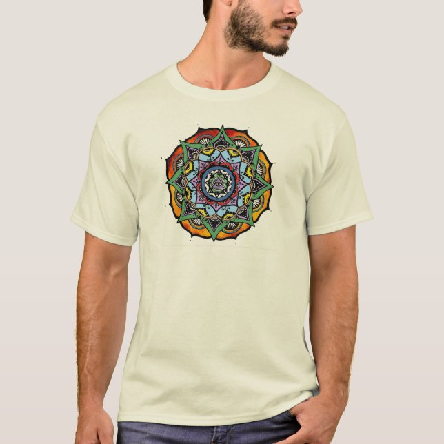 Rainbow Chakra T-Shirt (Front)