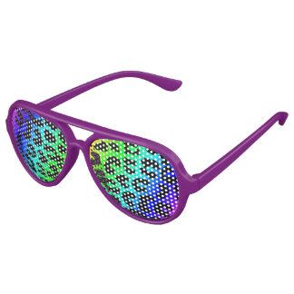 Rainbow Cheetah Sunglasses