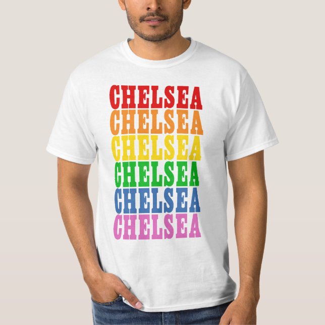 Rainbow Chelsea T-Shirt (Front)