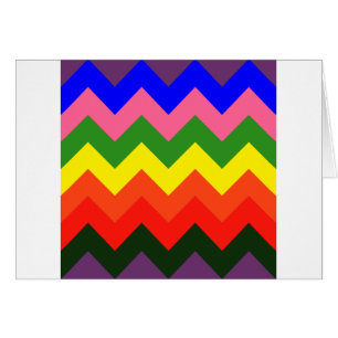 rainbow chevron