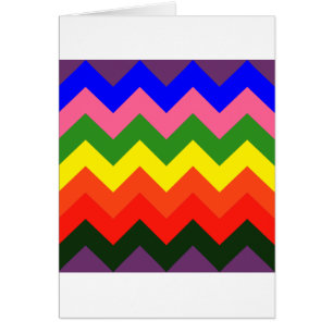 rainbow chevron