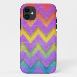 Rainbow Chevron by Shirley Taylor Case-Mate iPhone Case