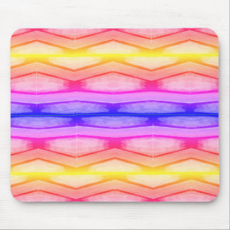  Rainbow Chevron mouse pad