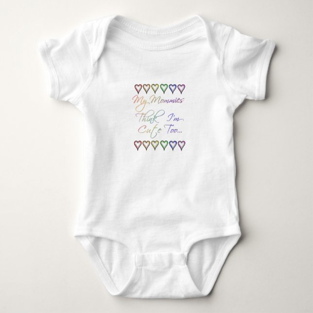 Rainbow Children Baby Bodysuit (Front)