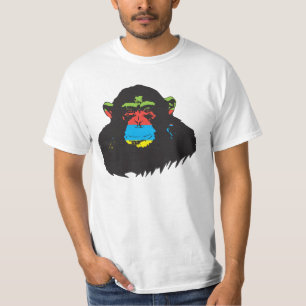 Rainbow chimp. T-Shirt