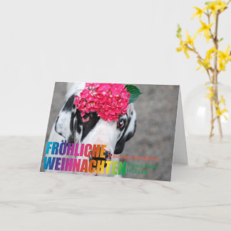 Rainbow Christmas Card