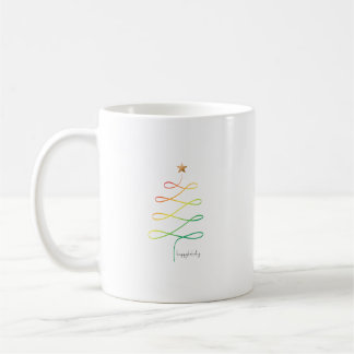 Rainbow Christmas tree Coffee Mug