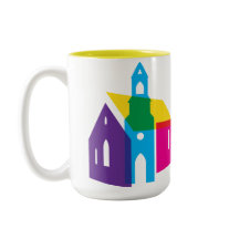 Rainbow Church Mug