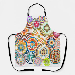 Rainbow Circles Apron