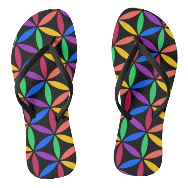 Rainbow circles jandals (Footbed)