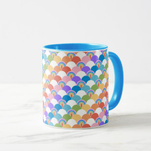 Rainbow Clamshell  Mug