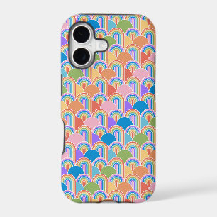 Rainbow Clamshell Phone Case