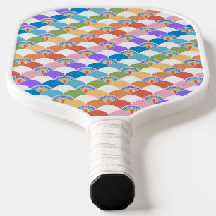 Rainbow Clamshell Pickleball Paddle