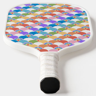 Rainbow Clamshell Pickleball Paddle