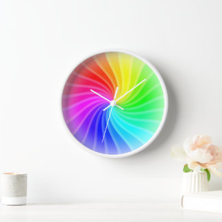 Rainbow clock