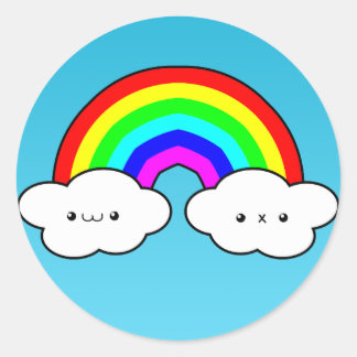 Rainbow Cloud Sticker