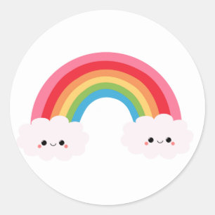 Rainbow Cloud Stickers