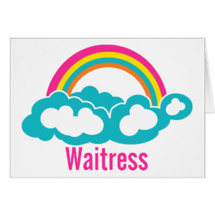 Rainbow Cloud Waitress