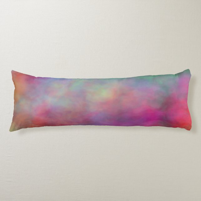 Rainbow Clouds   Body Cushion (Front)